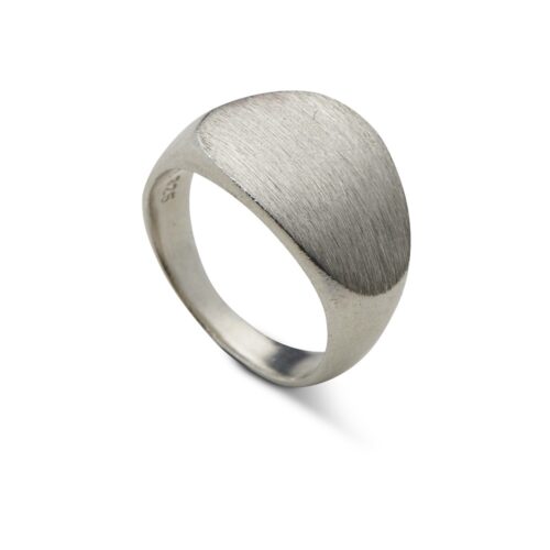 Continent Signet Ring Silver