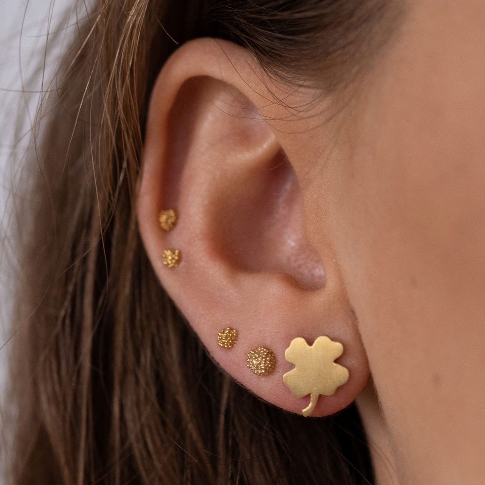 Four Leaf Clover Gold Plated