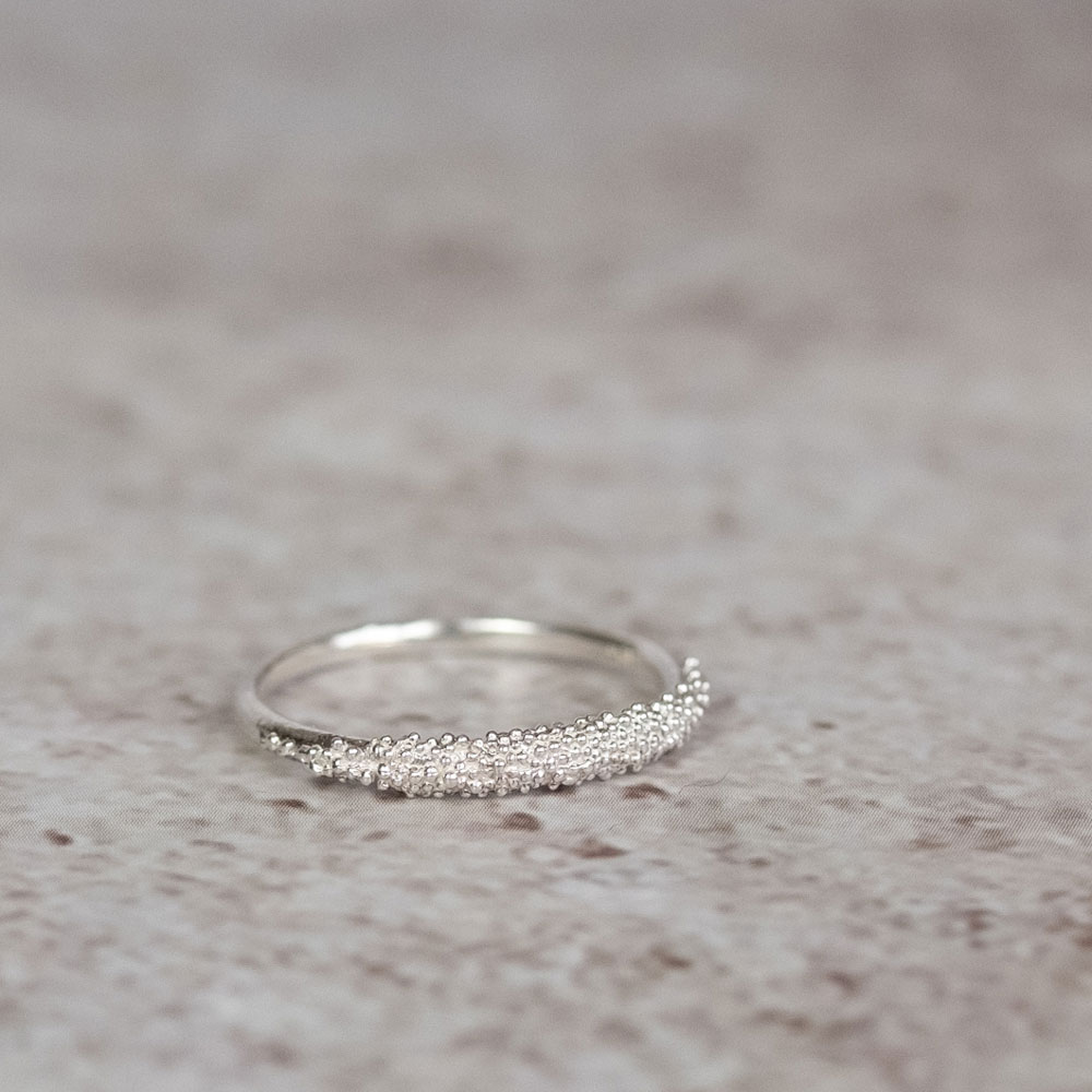 Sparkling Ring Silver