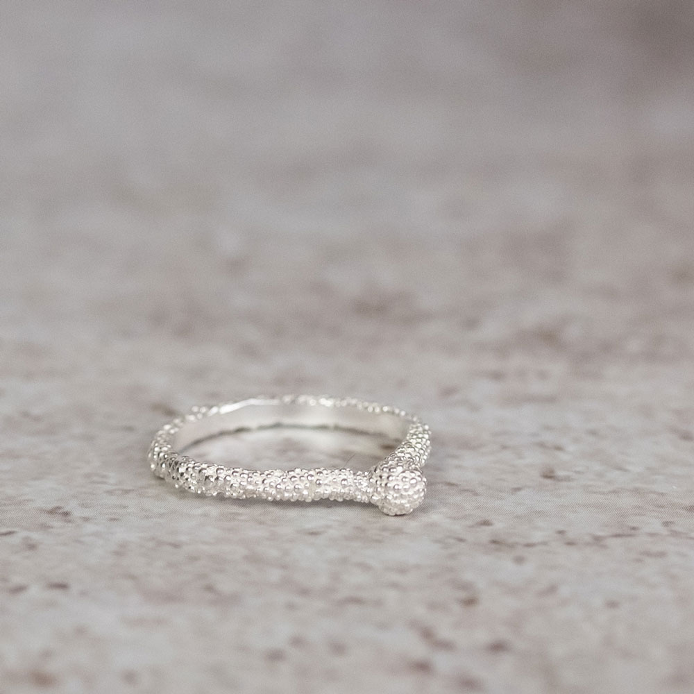 Sparkling Princess Ring Silver