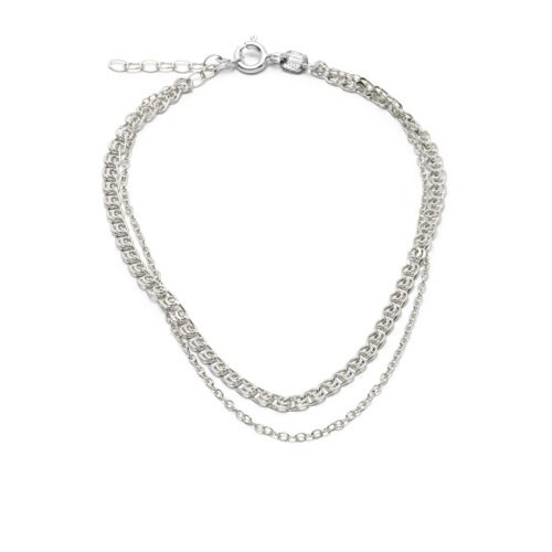 Orient Chain Bracelet Silver