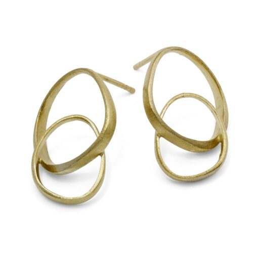Triangle Loop 14kt Gold