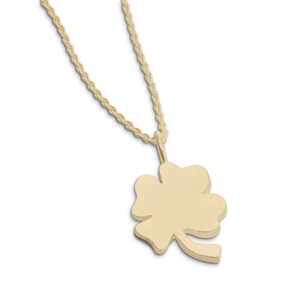Four Leaf Clover Pendant Gold Plated