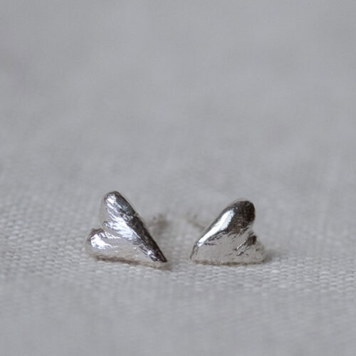 Heart Stick Small Silver