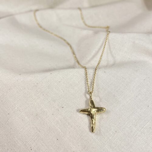 Cross Necklace Gold Plated 2. sort.