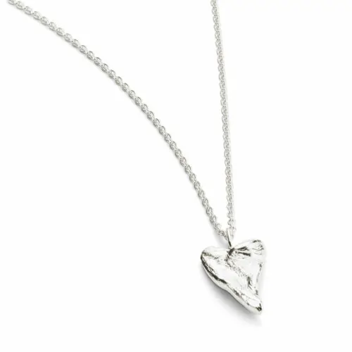 Heart Medium Necklace Silver